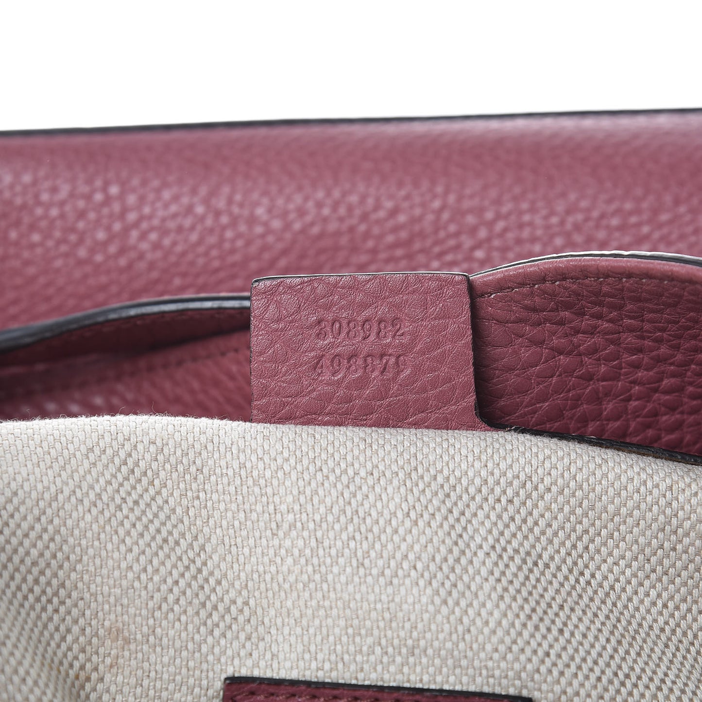 Pebbled Calfskin Medium Soho Chain Shoulder Bag Peonia Flower