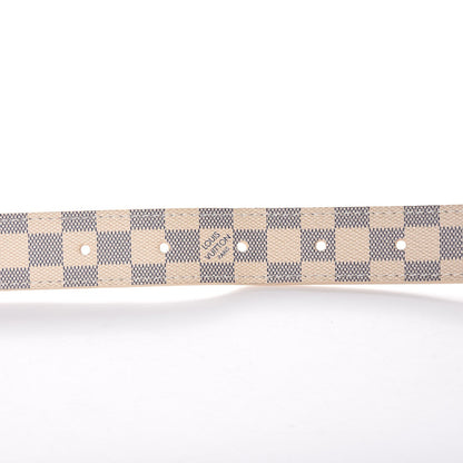 Louis Vuitton Damier Azur 25mm Belt 80 32 6 of 10