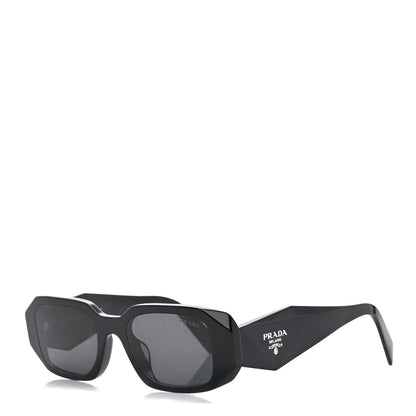Prada Acetate Symbole Sunglasses SPR 17W Black 1 of 8