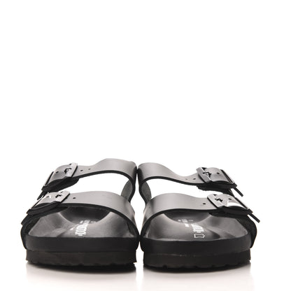 Valentino Garavani Calfskin VLTN Birkenstock Slide Sandals 39 Black 2 of 8