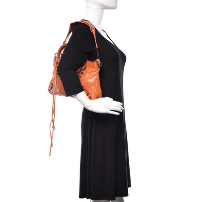 Balenciaga Agneau Classic Hardware First Mandarine 2 of 9