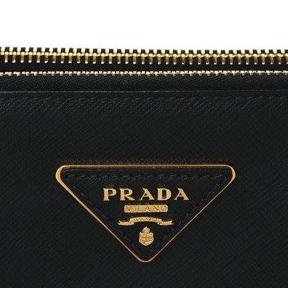Prada Saffiano Lux Medium Galleria Double Zip Tote Black 7 of 10