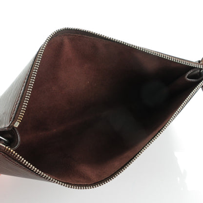 Louis Vuitton Epi Pochette Accessories 24 Moka 5 of 7