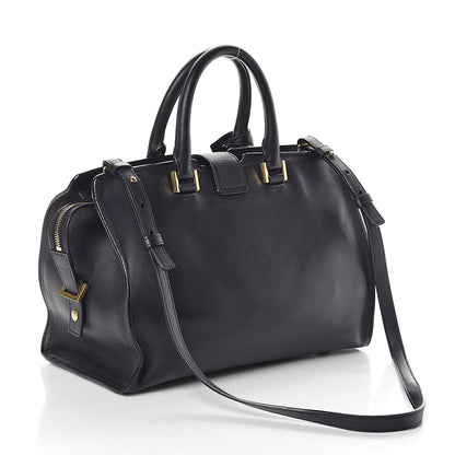 Saint Laurent Calfskin Small Classic Y Cabas Navy Blue 3 of 8