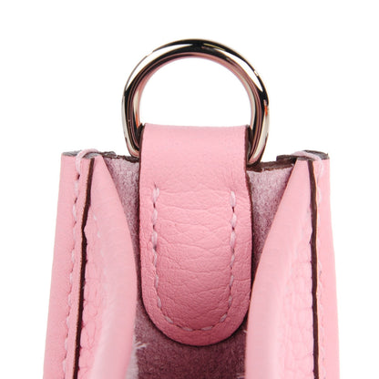 Hermes Taurillon Clemence Evelyne TPM Rose Sakura 3 of 11