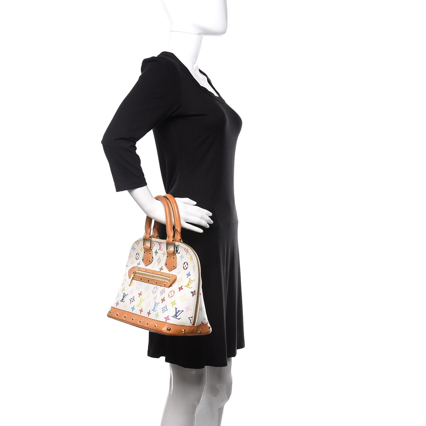 Monogram Multicolor Alma White