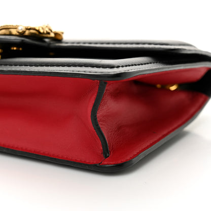Dolce & Gabbana Smooth Calfskin Small DG Amore Envelope Bag Black 9 of 11