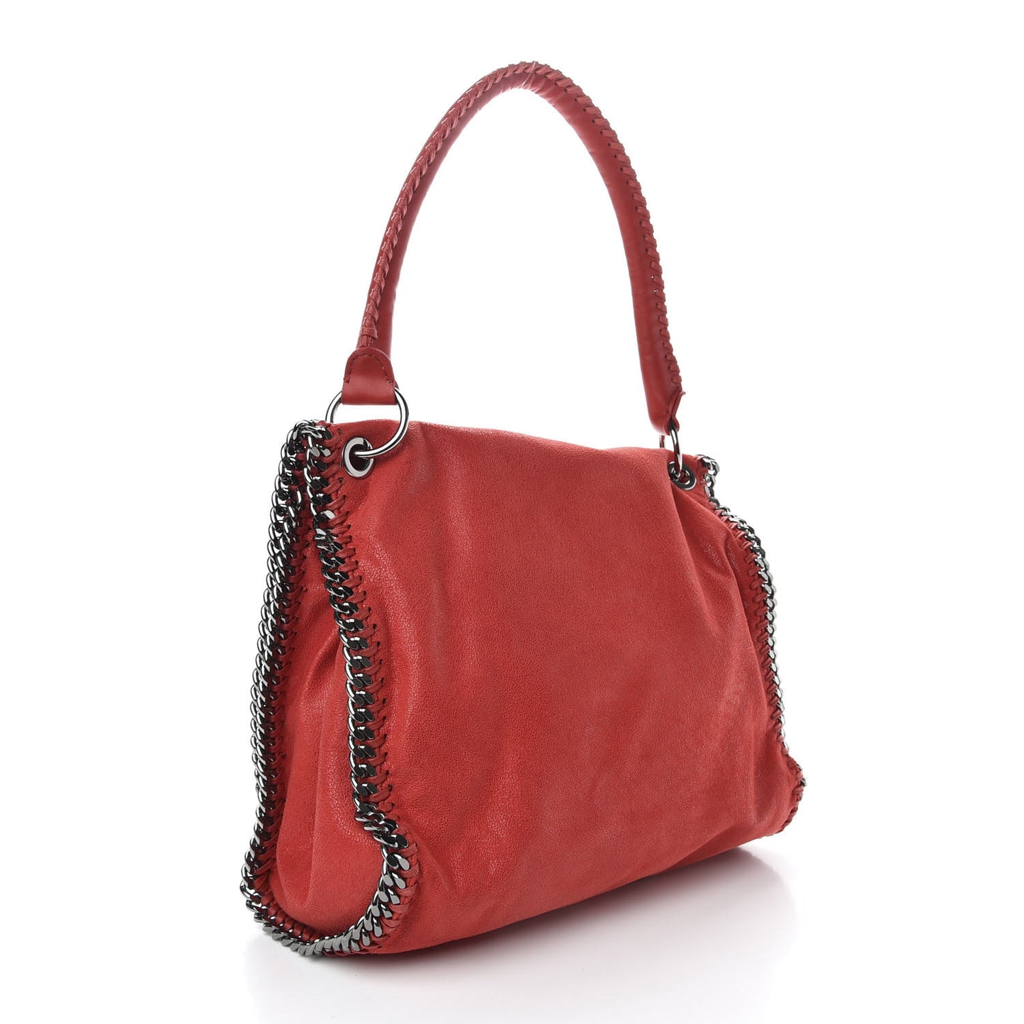 Shaggy Deer Falabella Shoulder Bag Red