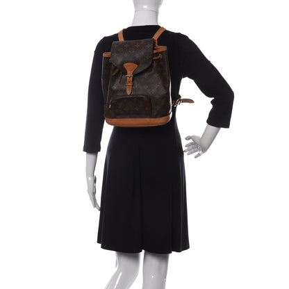 Louis Vuitton Monogram Montsouris MM Backpack 2 of 10