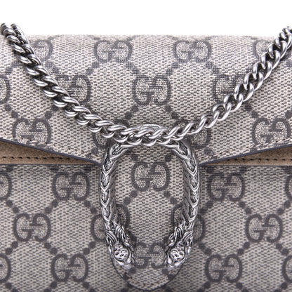 Gucci GG Supreme Monogram Super Mini Dionysus Shoulder Bag Taupe 10 of 14