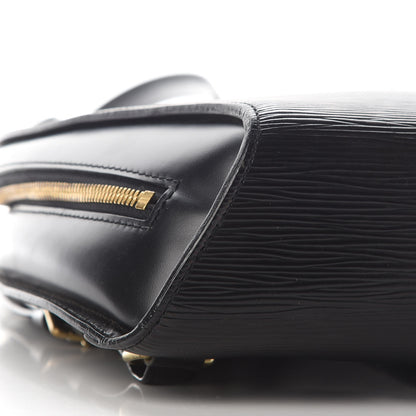 Louis Vuitton Epi Mabillon Backpack Black 7 of 8