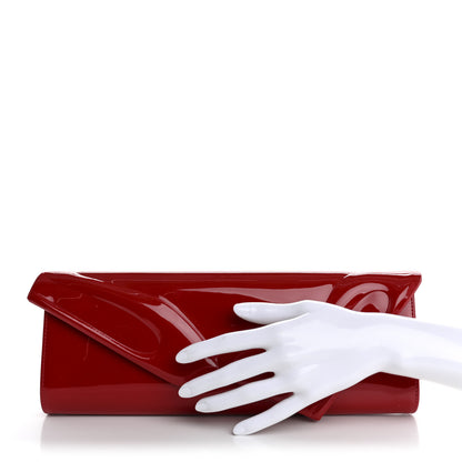 Christian Louboutin Patent So Kate Baguette Clutch Loubi 2 of 6