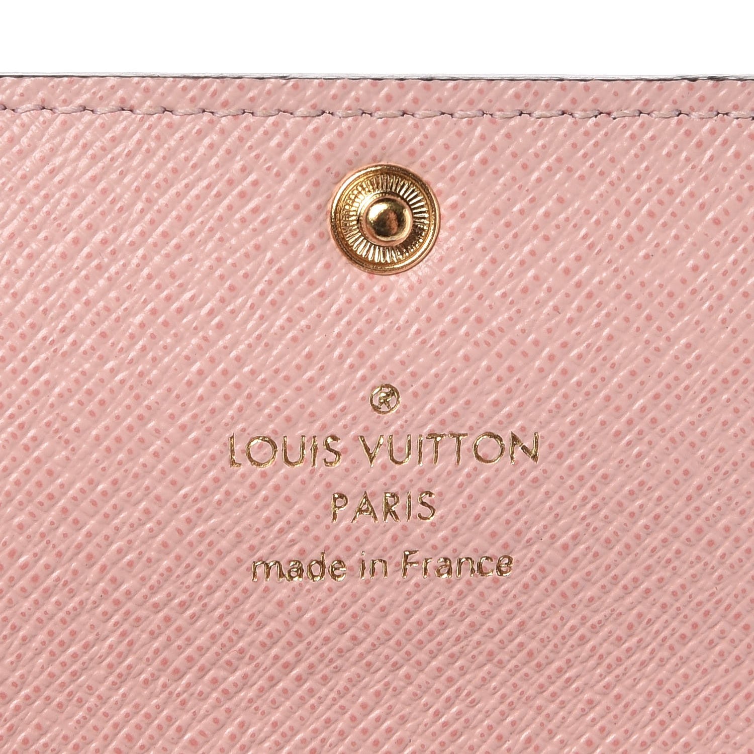 Louis Vuitton Damier Ebene Multicles 6 Key Holder Rose Ballerine 6 of 7