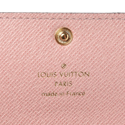 Louis Vuitton Damier Ebene Multicles 6 Key Holder Rose Ballerine 6 of 7