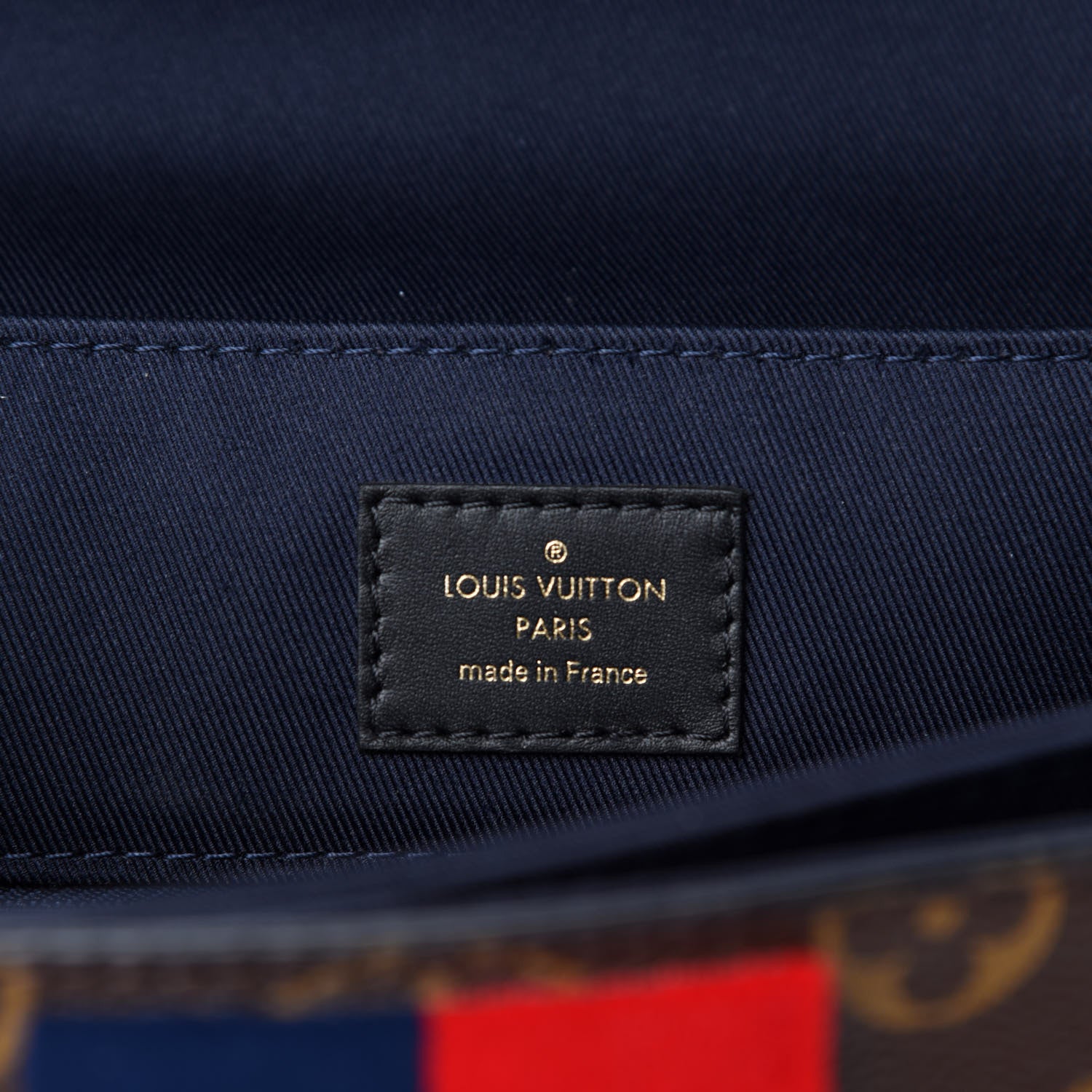 Louis Vuitton Monogram Georges MM Marine Cherry 9 of 10