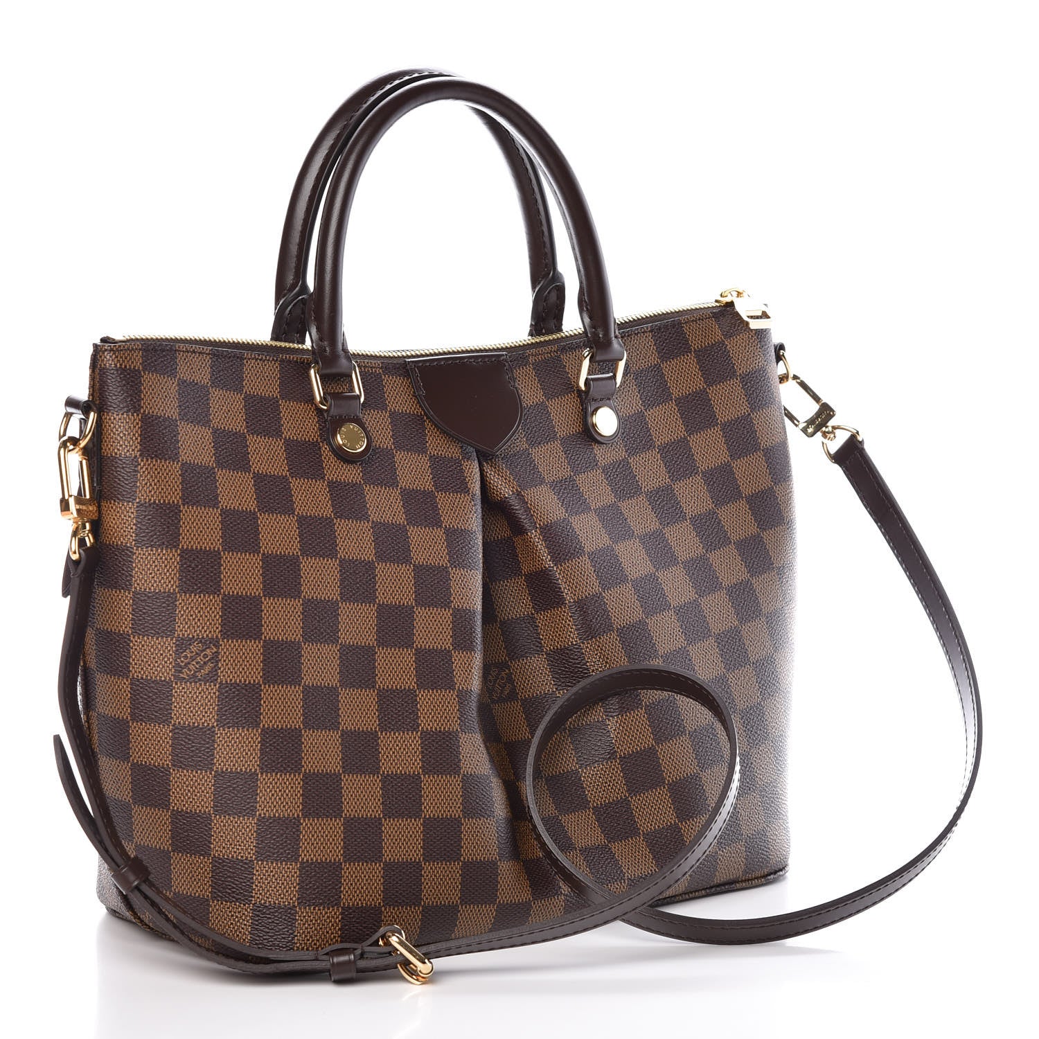 Louis Vuitton Damier Ebene Siena MM 3 of 9