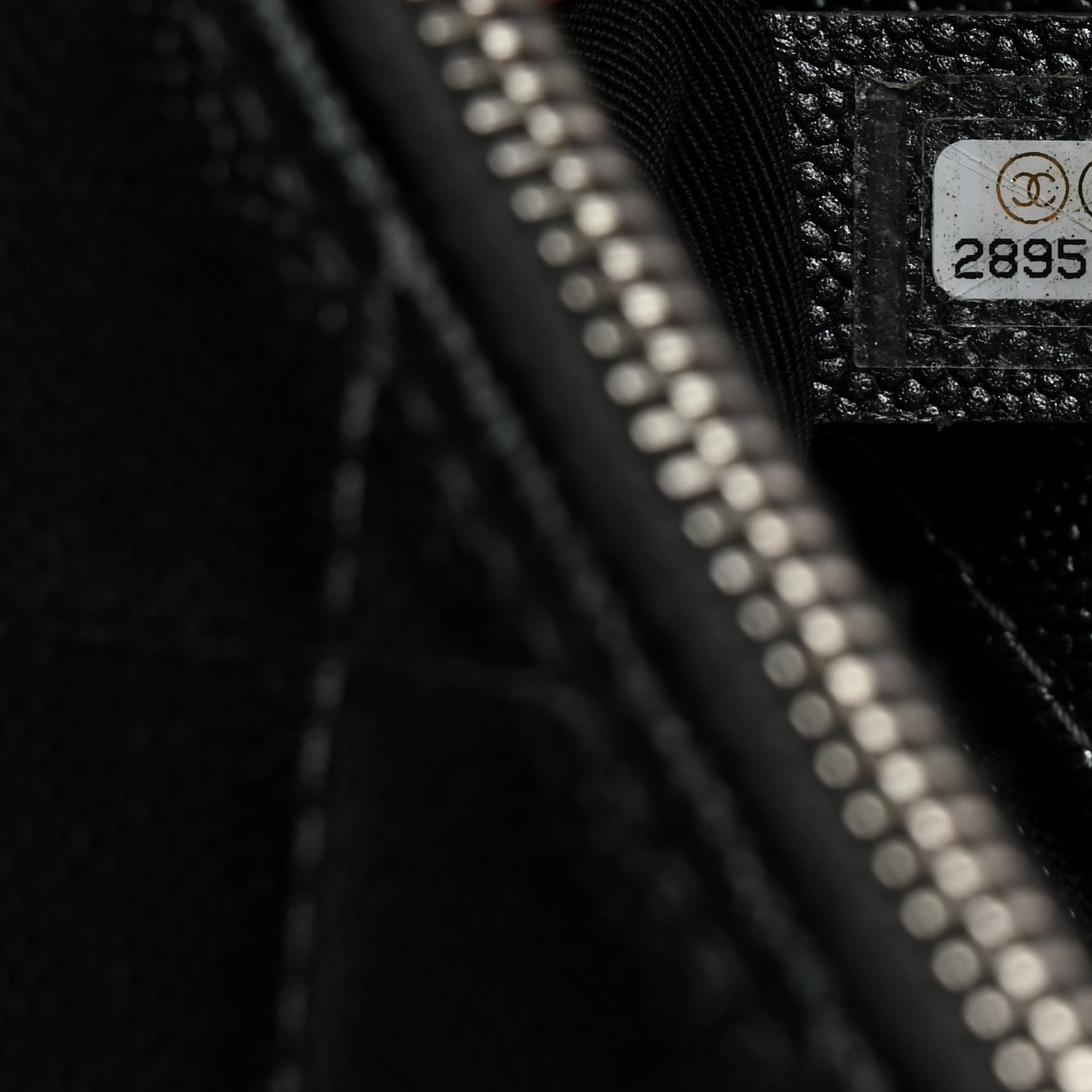 Chanel Metallic Caviar Quilted Medium Coco Curve Messenger Flap Black Ruthenium 7 of 10