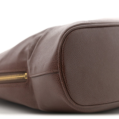 Chanel Caviar Large CC Shoulder Bag Brown 8 of 11