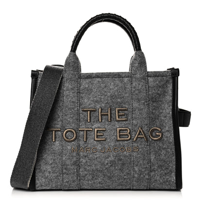 Marc Jacobs Felt Small The Tote Bag Heather Gray 1 of 11