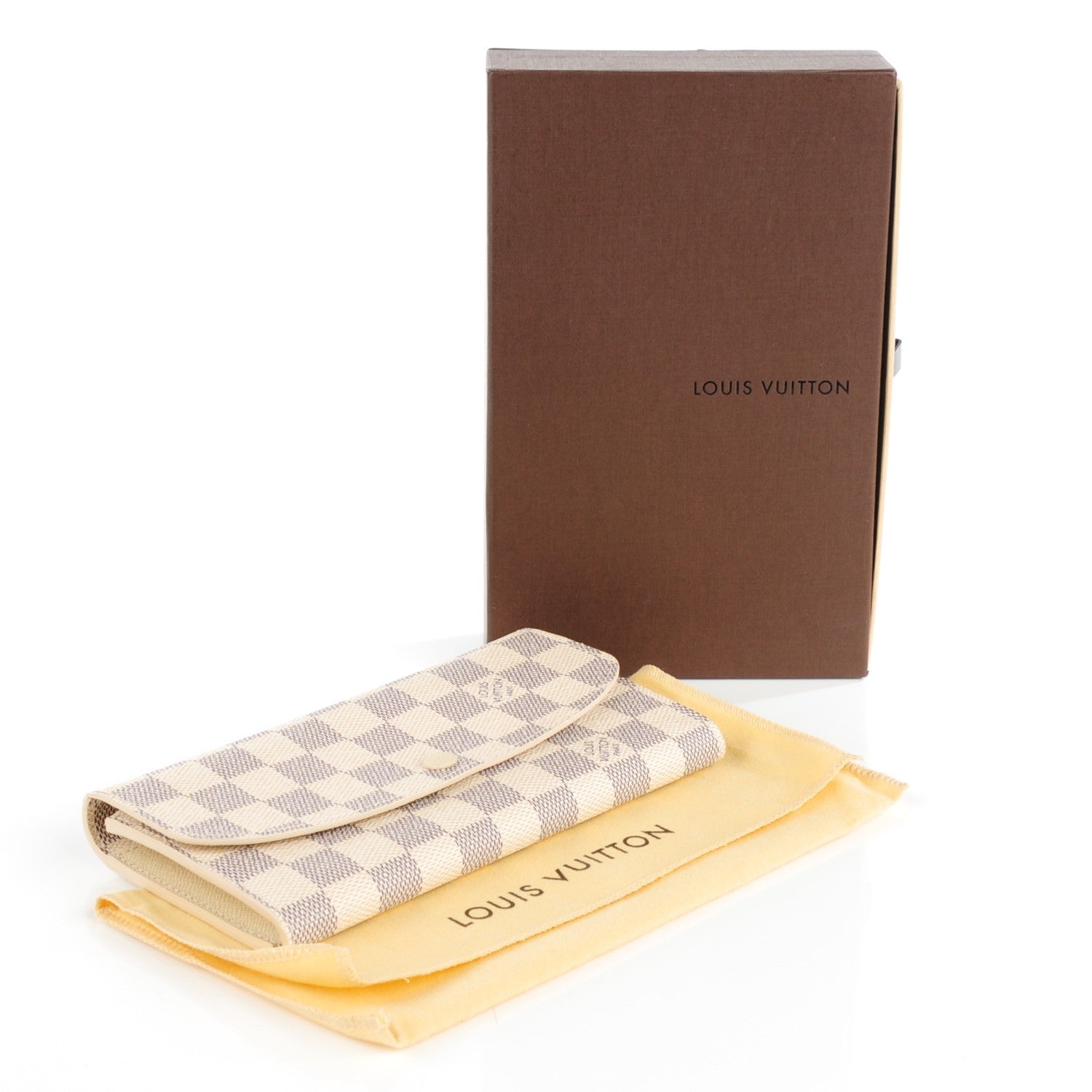 Louis Vuitton Damier Azur Emilie Wallet 4 of 7
