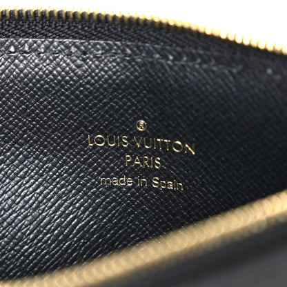 Louis Vuitton Monogram Slim Purse Black 6 of 6