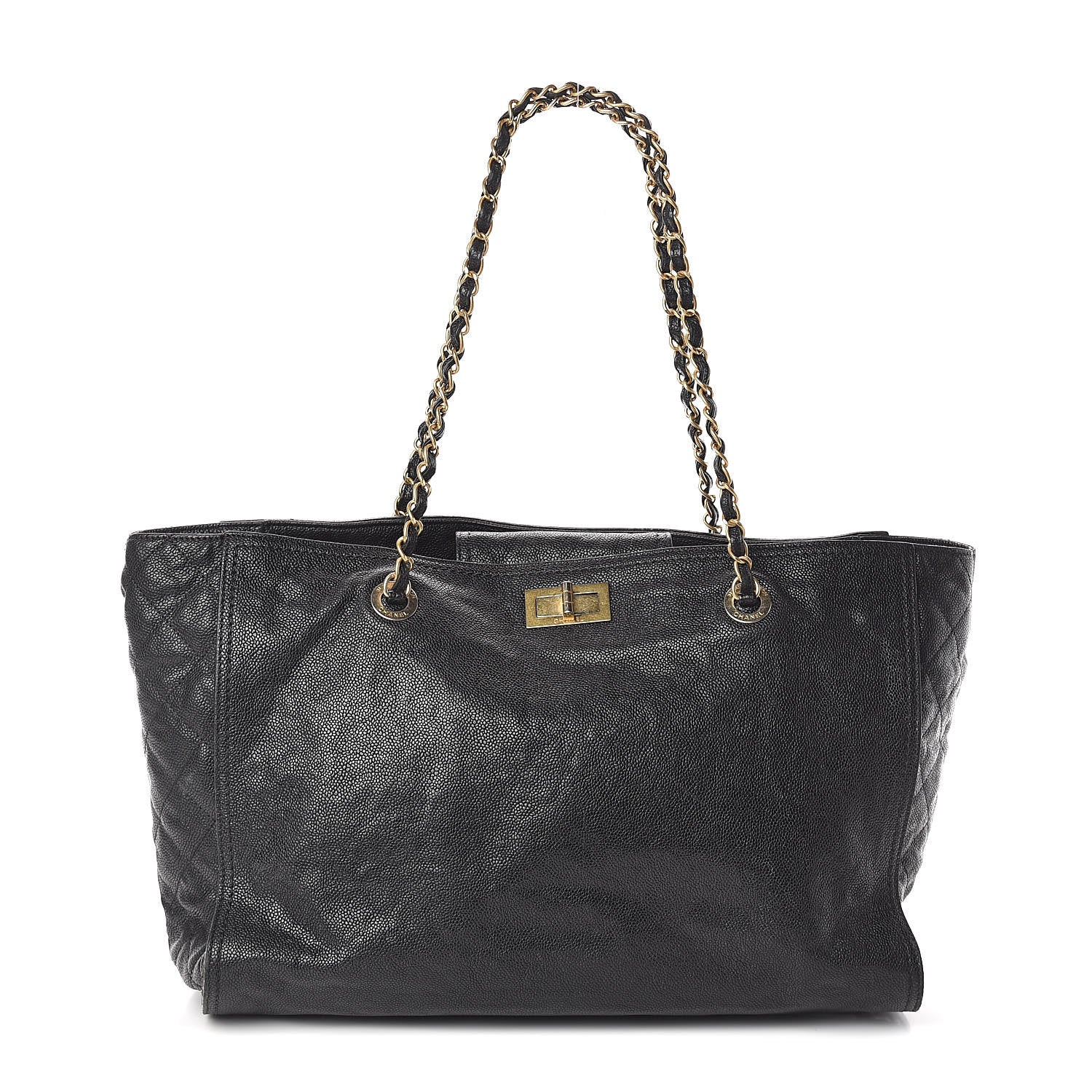 Chanel Caviar Large Edy Reissue Tote Black 1 of 11