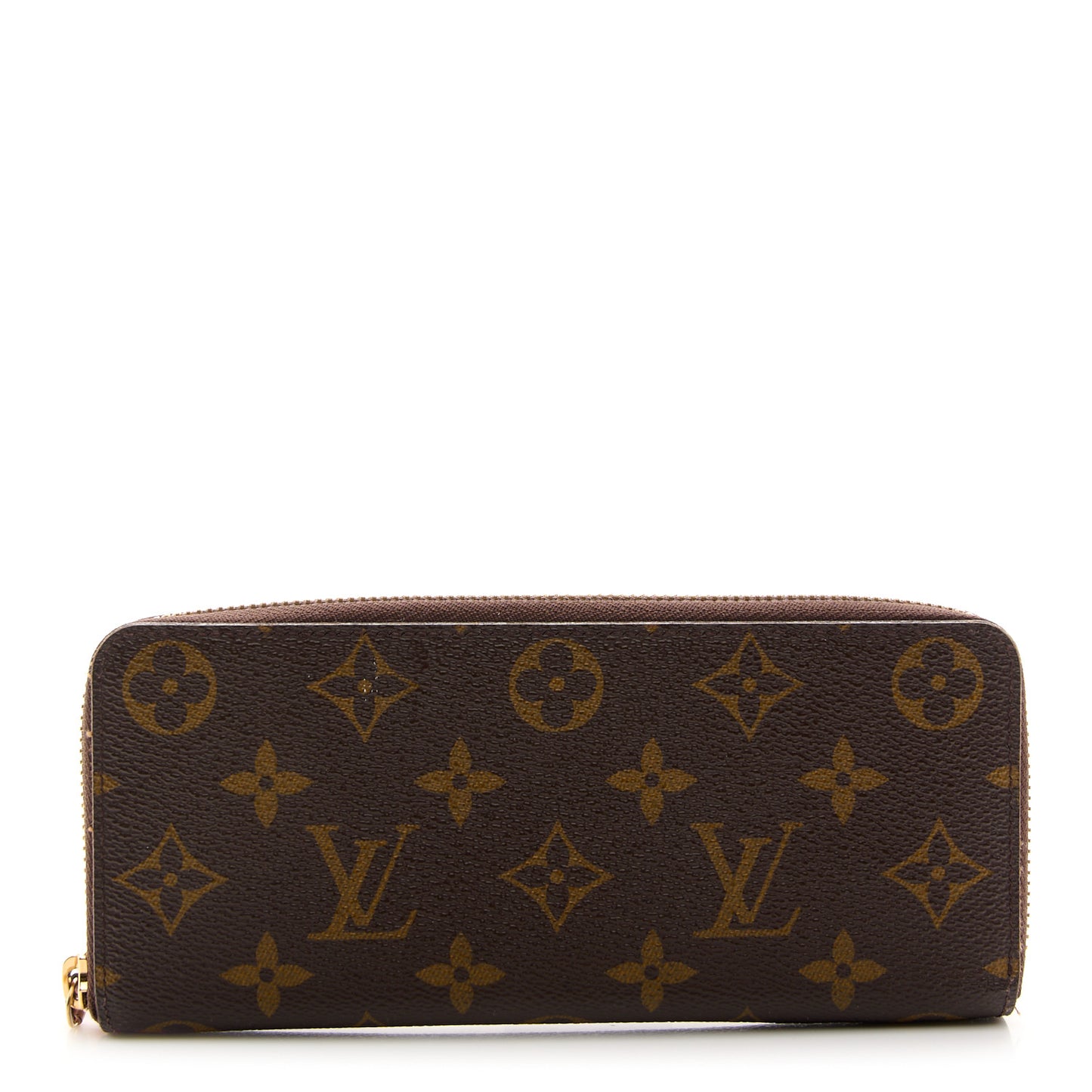 Monogram Clemence Wallet Rose Ballerine