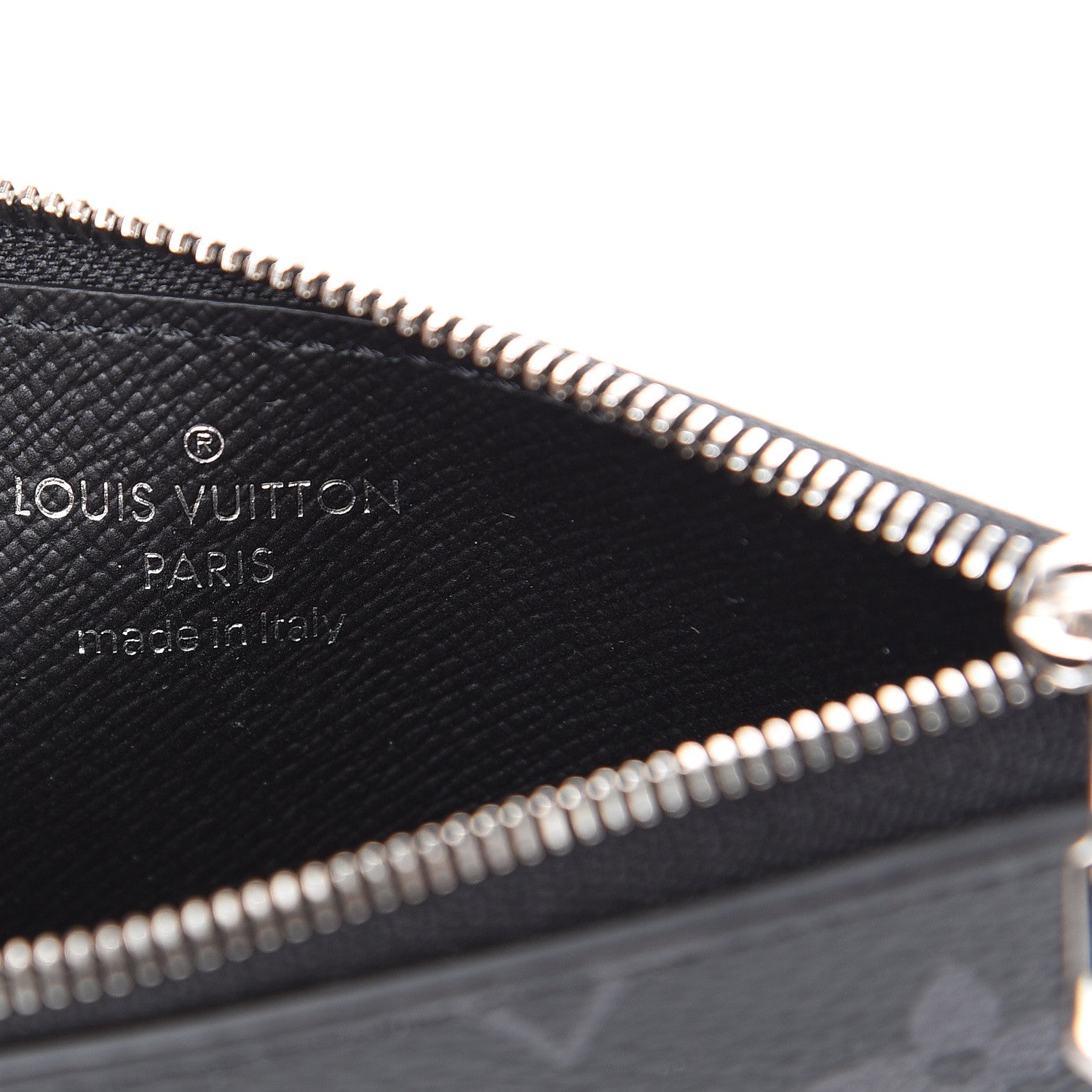 Louis Vuitton Monogram Eclipse Taiga Coin Card Holder 5 of 6