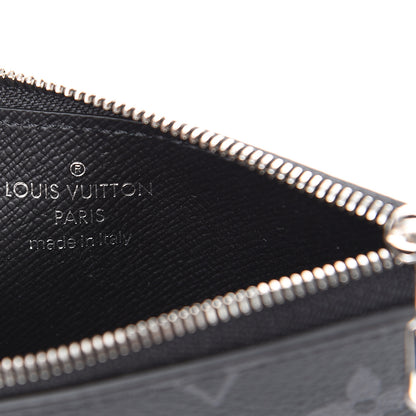 Louis Vuitton Monogram Eclipse Taiga Coin Card Holder 5 of 6