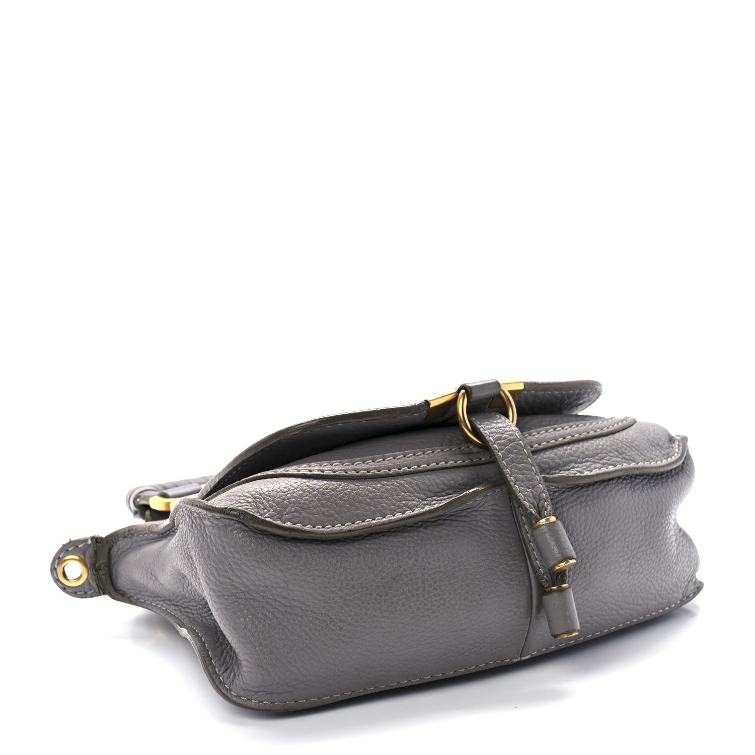Chloe Calfskin Mini Marcie Satchel Cashmere Grey 3 of 9