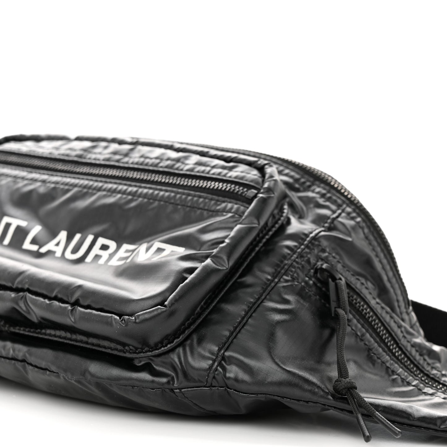 Nylon Logo Nuxx Body Belt Bag Black