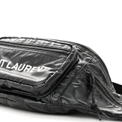 Saint Laurent Nylon Logo Nuxx Body Belt Bag Black 10 of 10