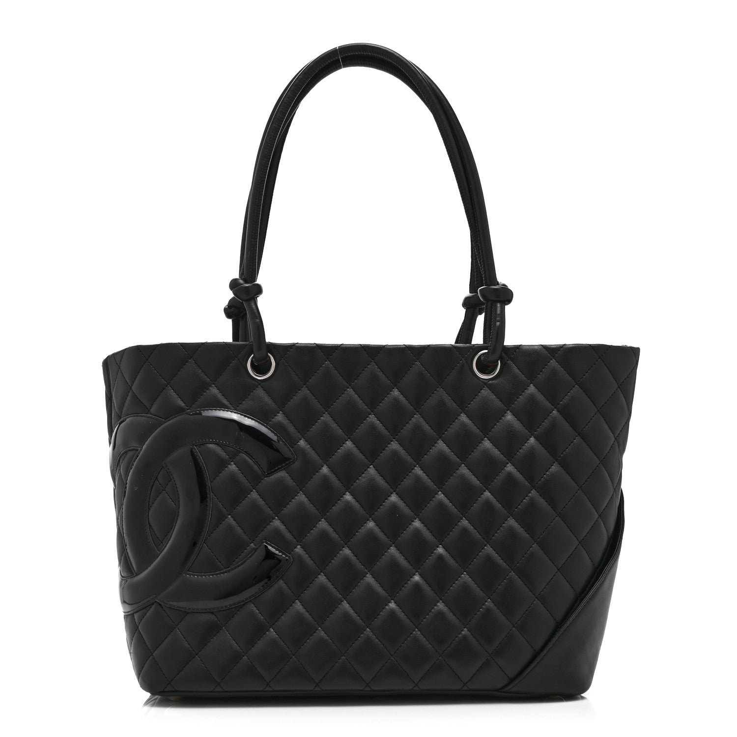 Chanel Calfskin Quilted Large Cambon Tote Black 1 of 10