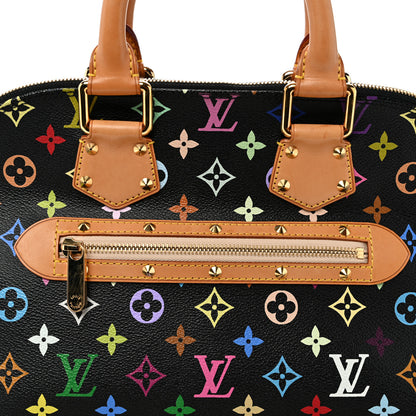 Louis Vuitton Monogram Multicolor Alma Black 7 of 11