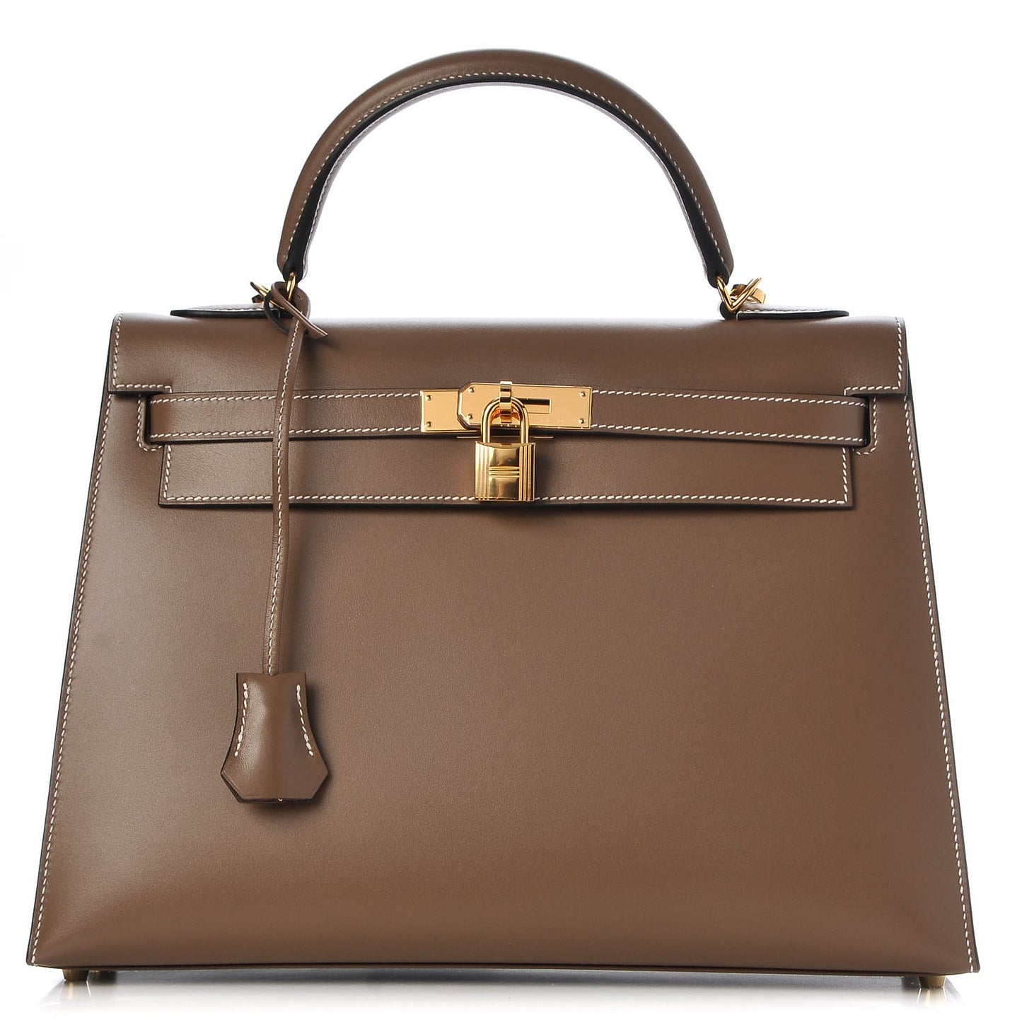 Tadelakt Sellier Kelly 32 Etoupe