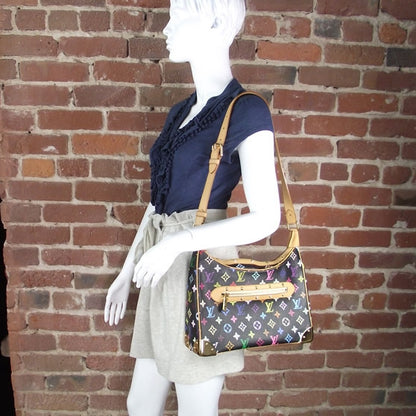 Louis Vuitton Monogram Multicolor BOULOGNE Black 2 of 10