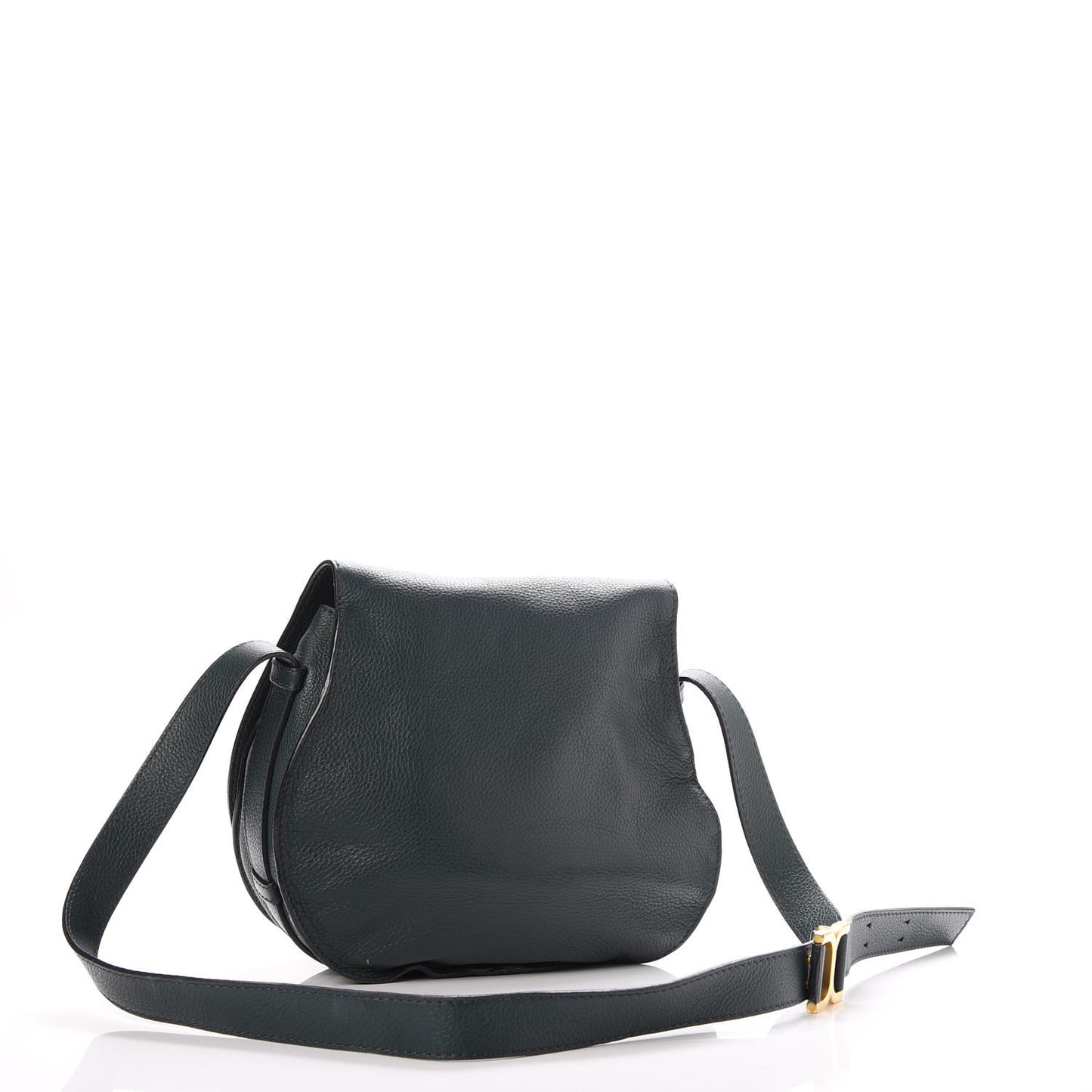 Calfskin Medium Marcie Round Crossbody Bag Epicea
