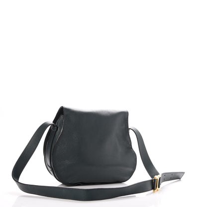 Chloe Calfskin Medium Marcie Round Crossbody Bag Epicea 3 of 10