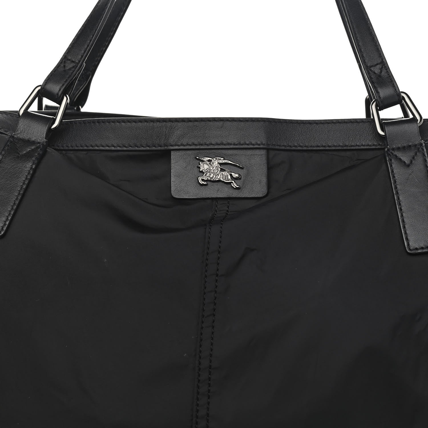 Burberry Nylon Buckleigh Packable Tote Black 11 of 16