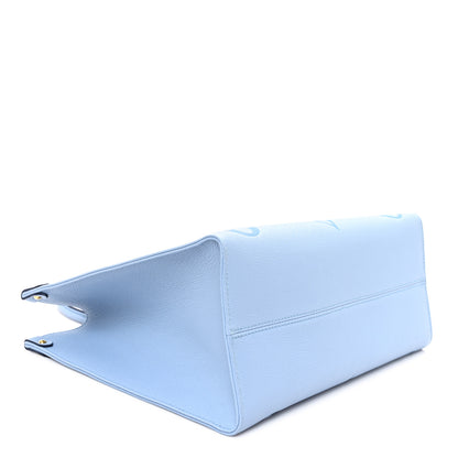 Louis Vuitton Empreinte Monogram Giant By The Pool Onthego MM Summer Blue 4 of 9
