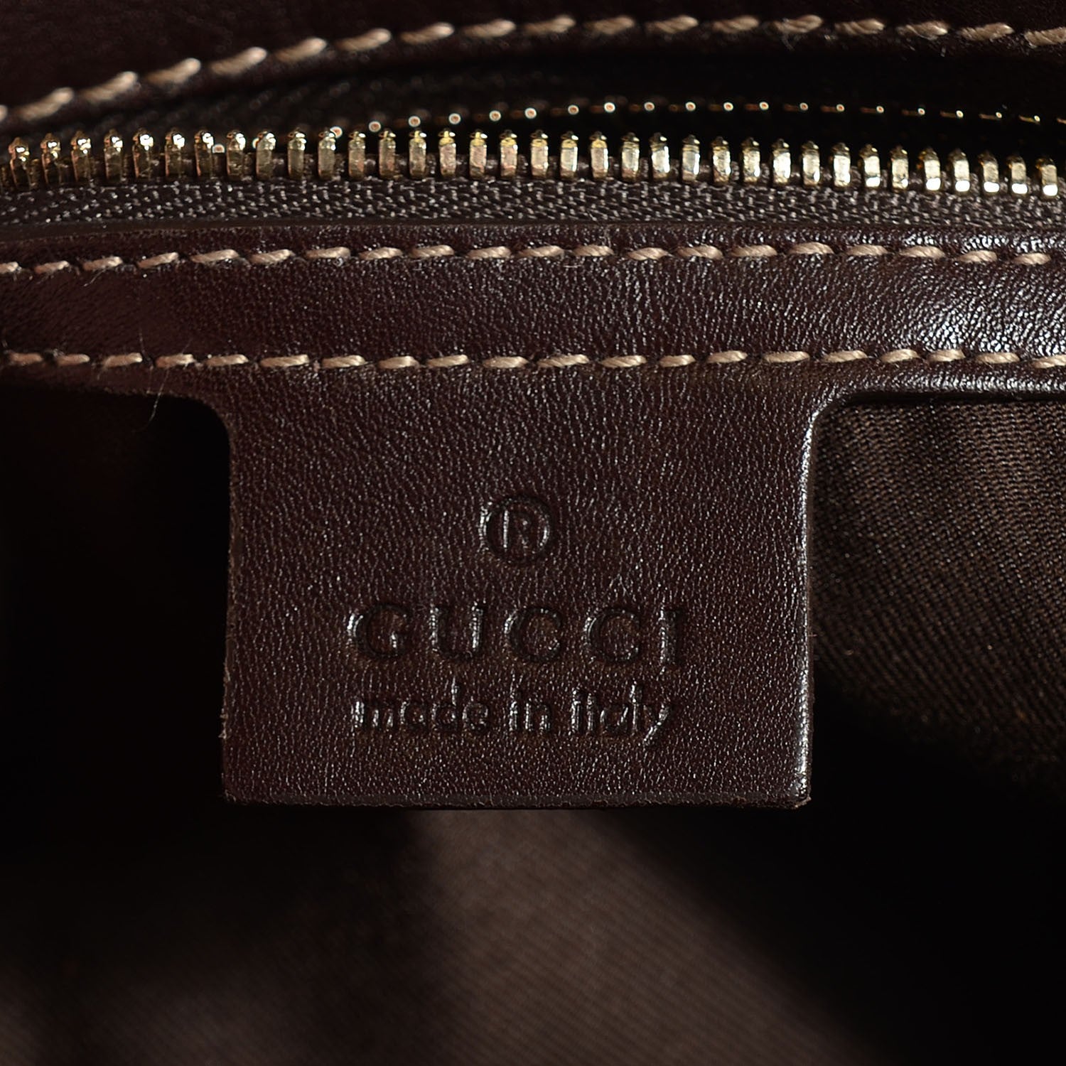 Gucci Monogram Large Wave Boston Dark Brown 6 of 7