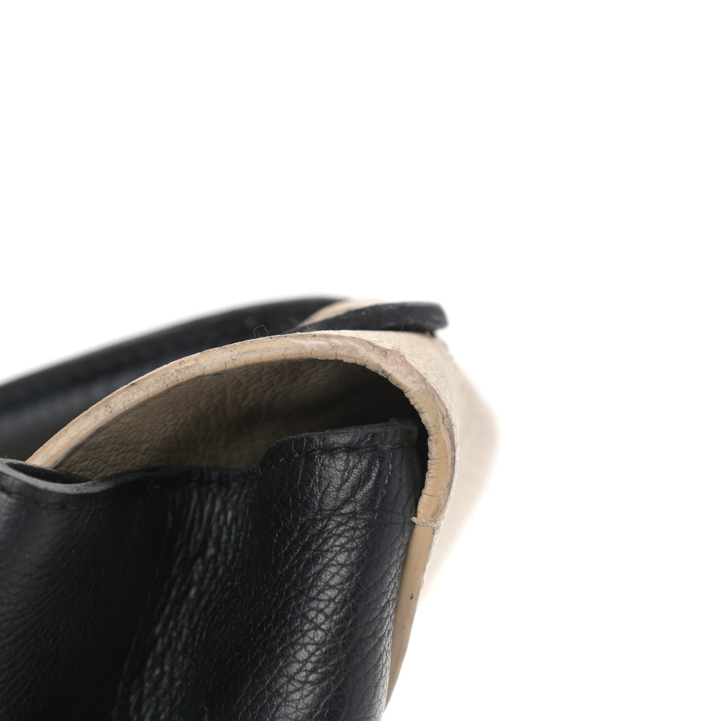 Calfskin Lockme MM Vanille Black