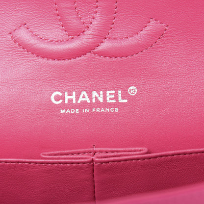 Chanel Patent Quilted Medium Double Flap Fuchsia 5 of 13