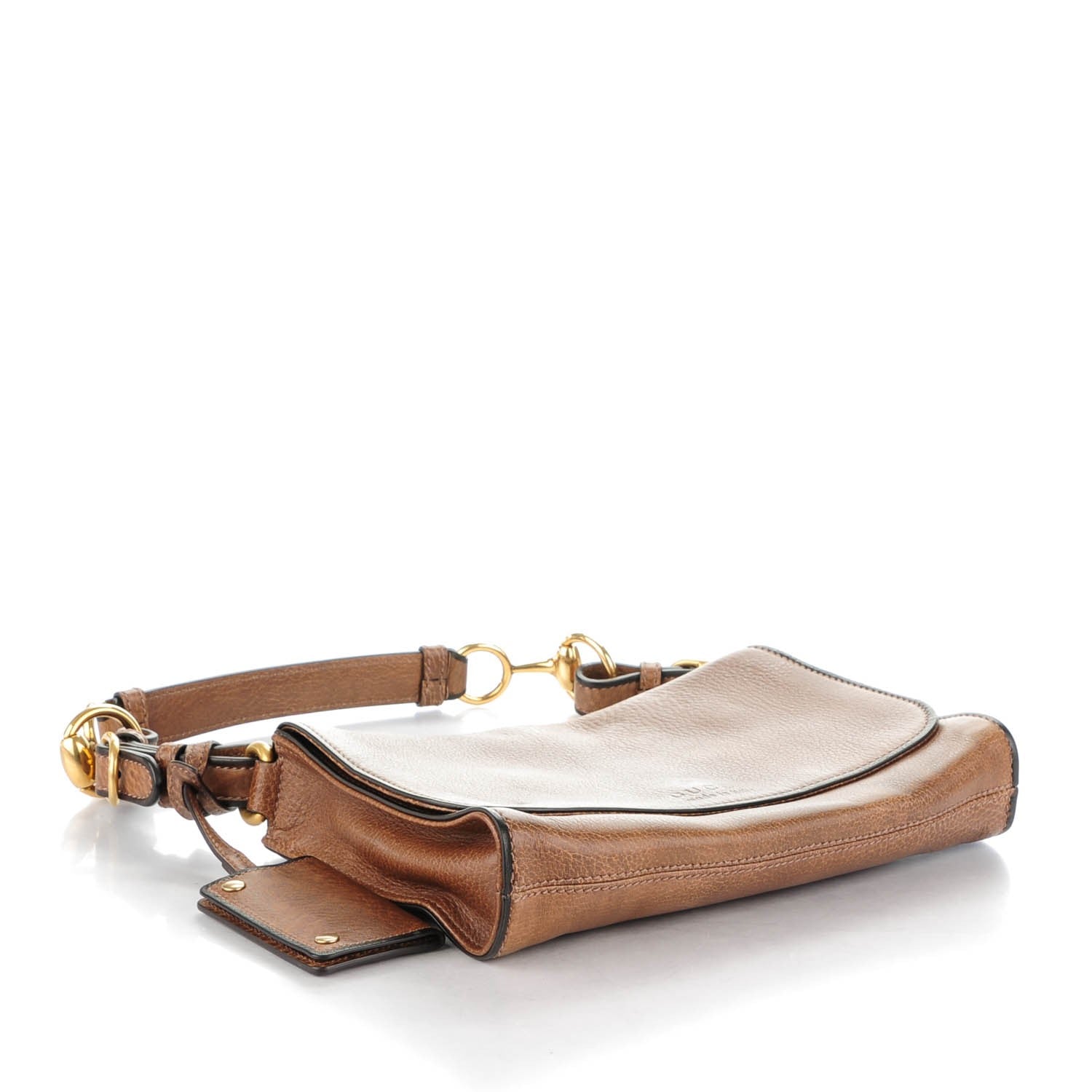 Gucci Calfskin Small Harness Shoulder Bag Maple 4 of 7