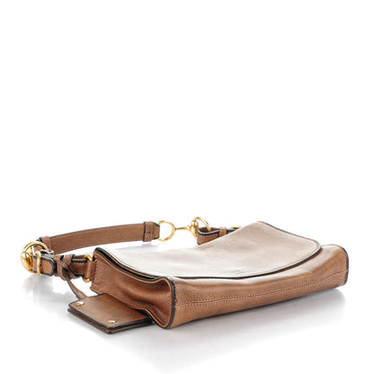 Gucci Calfskin Small Harness Shoulder Bag Maple 4 of 7