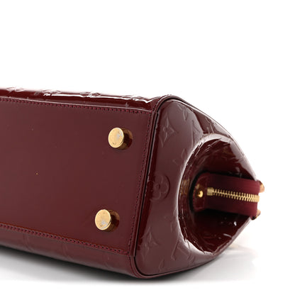 Louis Vuitton Vernis Brea MM Rouge Fauviste 9 of 9