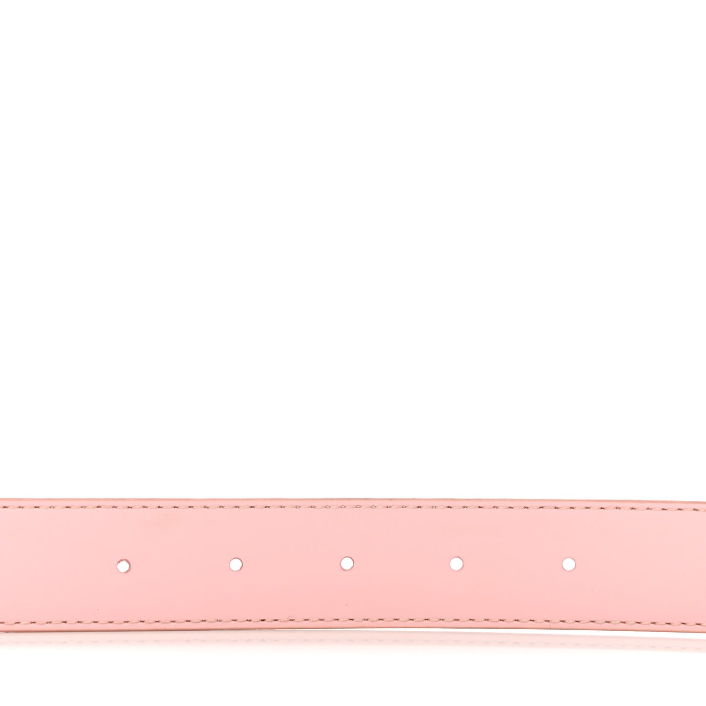 Damier Azur LV Initiales 32mm Belt 80/32 Rose Ballerine