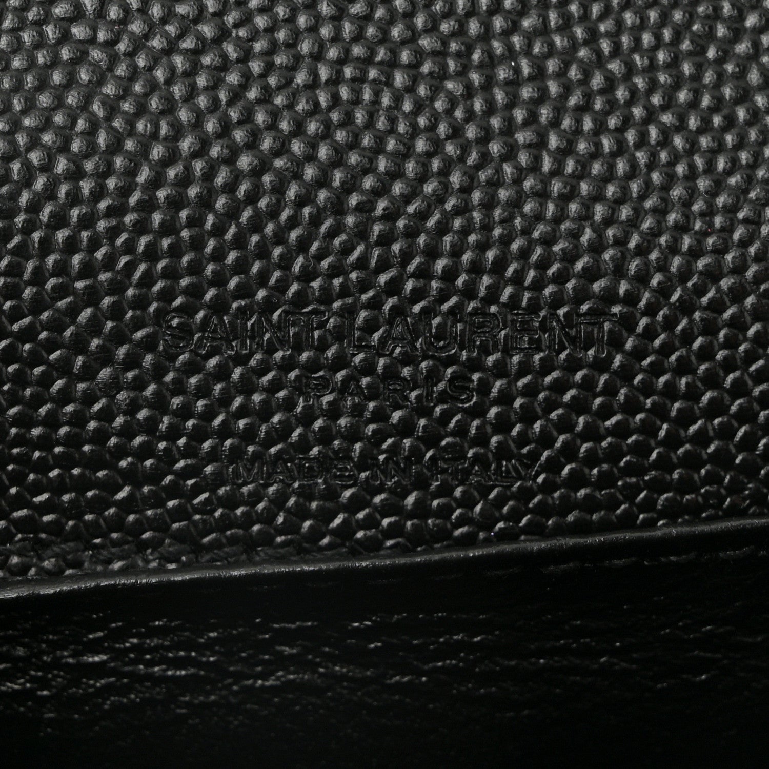 Saint Laurent Grain De Poudre Monogram Kate Belt Bag Black 6 of 10