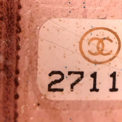 Chanel Lurex Boucle Deauville Medium Tote Pink 7 of 10