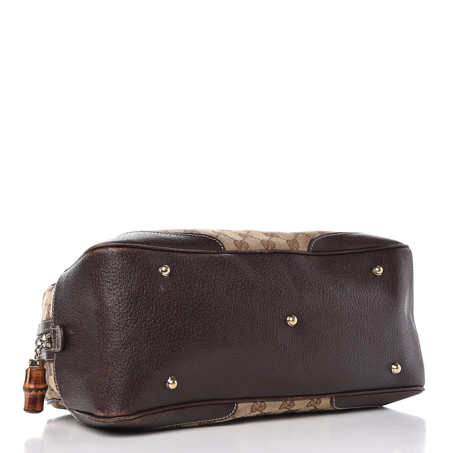 Monogram Bamboo Boston Dark Brown